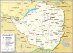 Zimbabwe-political-map